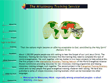 Tablet Screenshot of missionarytraining.org